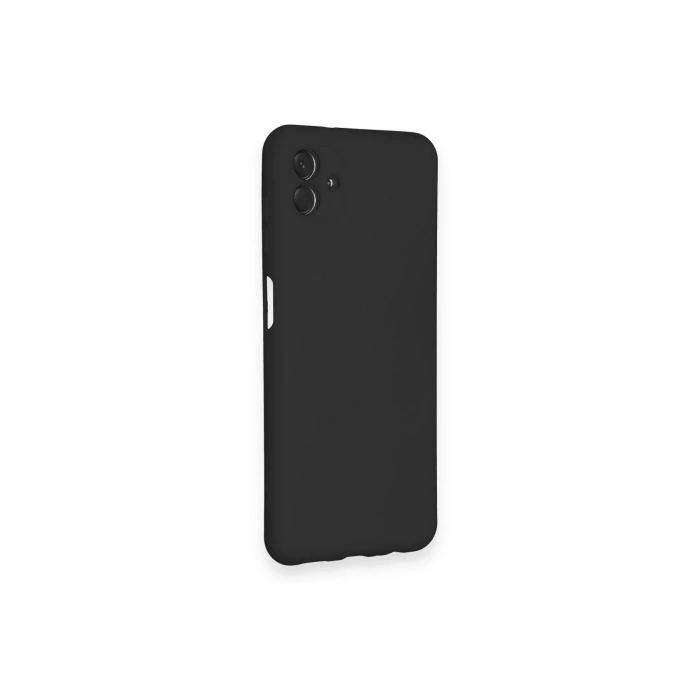 Newface Samsung Galaxy A04 Kılıf Nano içi Kadife Silikon - Siyah