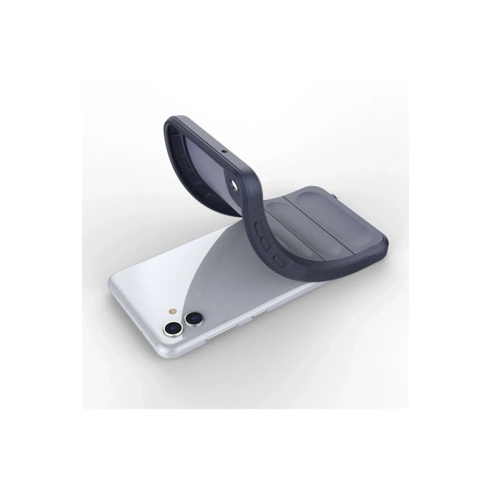 Newface Samsung Galaxy A04 Kılıf Optimum Silikon - Lacivert