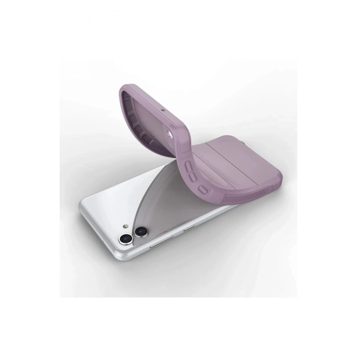 Newface Samsung Galaxy A04 Kılıf Optimum Silikon - Mor