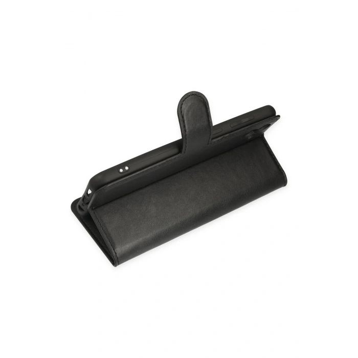 Newface Samsung Galaxy A04 Kılıf Trend S Plus Kapaklı Kılıf - Siyah