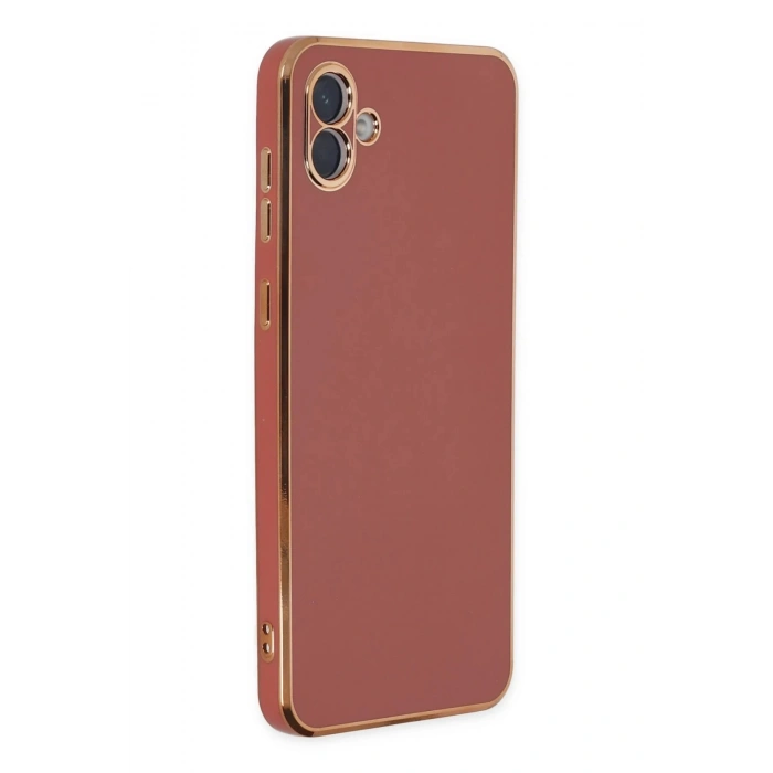 Newface Samsung Galaxy A04 Kılıf Volet Silikon - Kırmızı