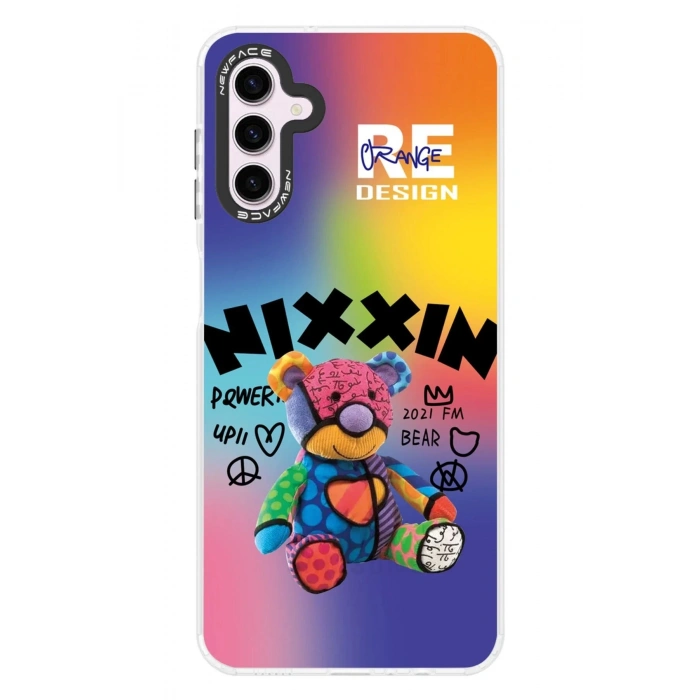 Newface Samsung Galaxy A04S Kılıf Estoril Desenli Kapak - Estoril - 11