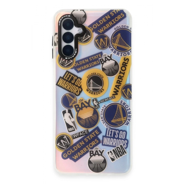 Newface Samsung Galaxy A04S Kılıf Estoril Desenli Kapak - Estoril - 13