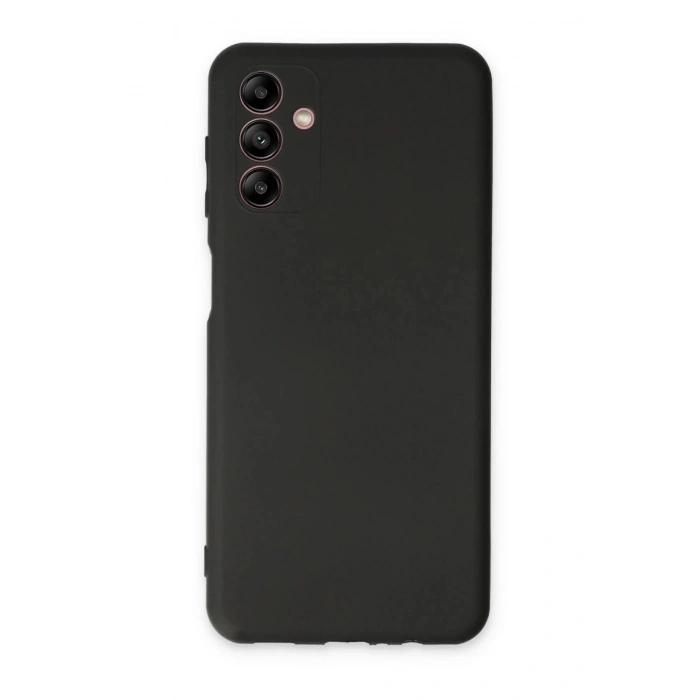 Newface Samsung Galaxy A04S Kılıf First Silikon - Siyah