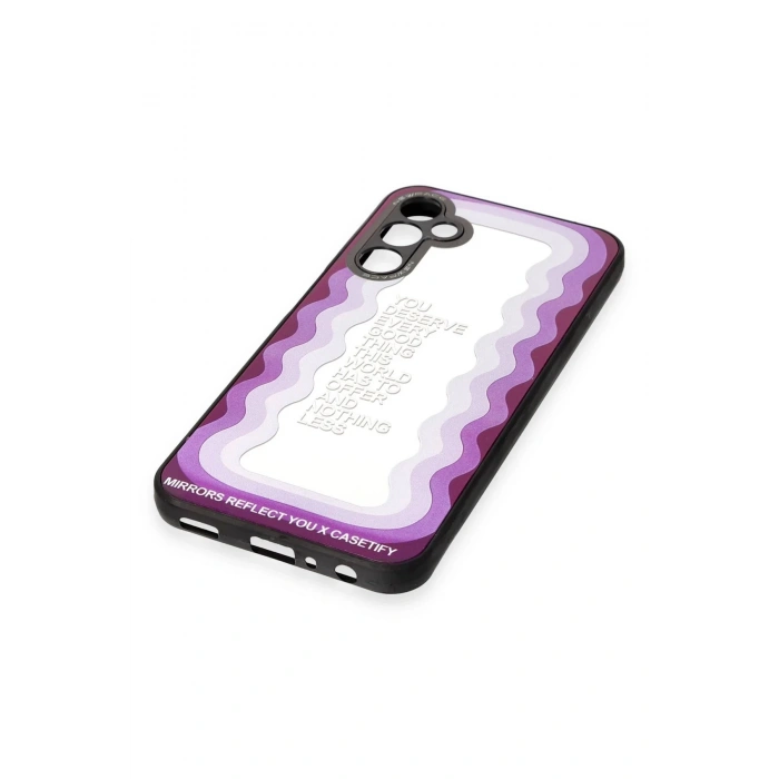 Newface Samsung Galaxy A04S Kılıf Mirror Desenli Kapak - Mirror - 5