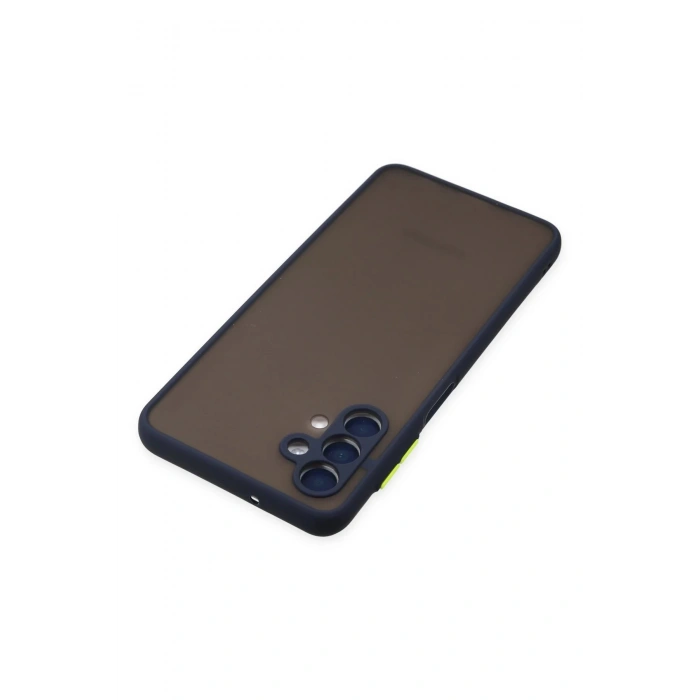 Newface Samsung Galaxy A04S Kılıf Montreal Silikon Kapak - Lacivert