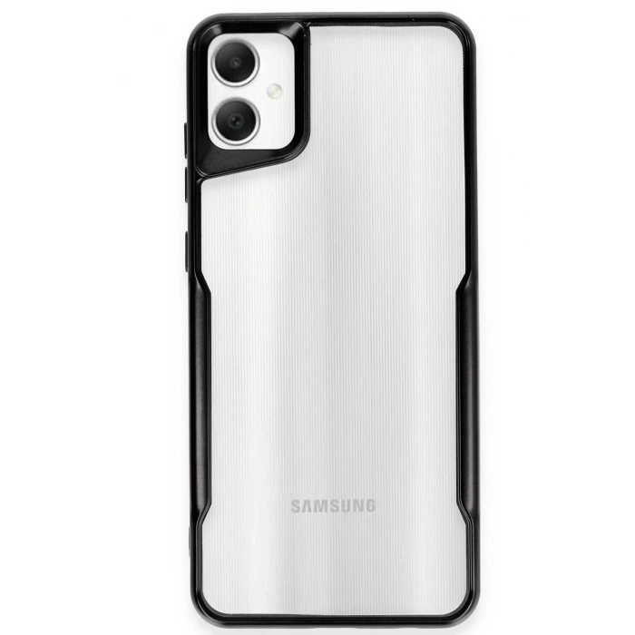 Newface Samsung Galaxy A05 Kılıf Boyi Silikon Kapak - Siyah