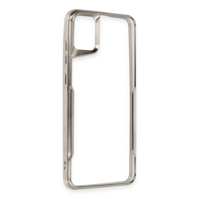 Newface Samsung Galaxy A05 Kılıf Boyi Silikon Kapak - Titan Gri