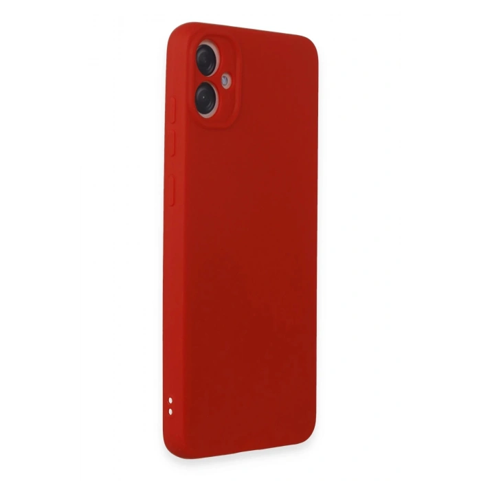 Newface Samsung Galaxy A05 Kılıf First Silikon - Kırmızı