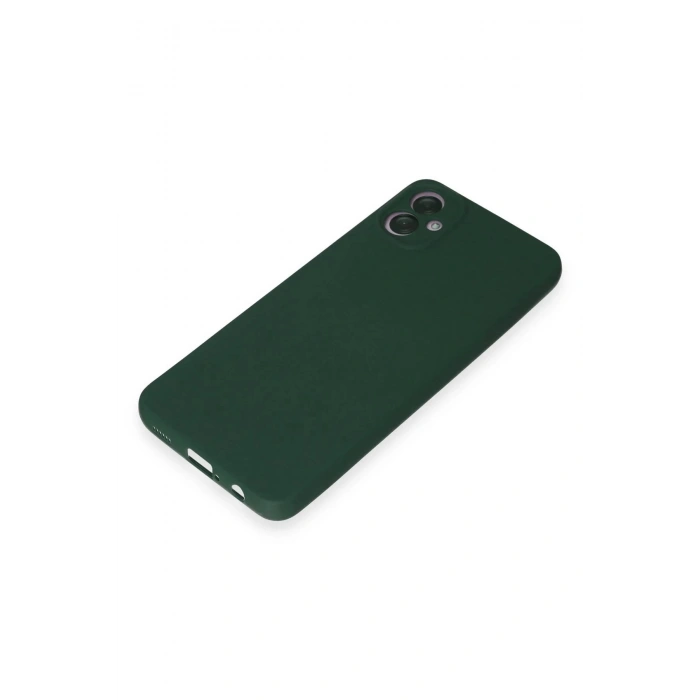 Newface Samsung Galaxy A05 Kılıf First Silikon - Koyu Yeşil
