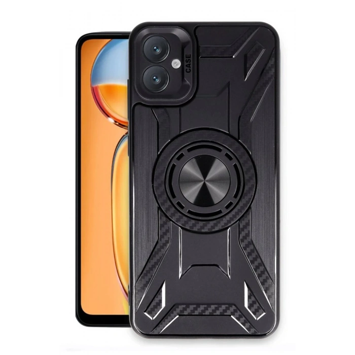 Newface Samsung Galaxy A05 Kılıf Lincoln Silikon - Siyah