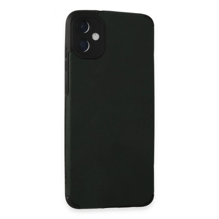 Newface Samsung Galaxy A05 Kılıf Loop Deri Silikon - Yeşil