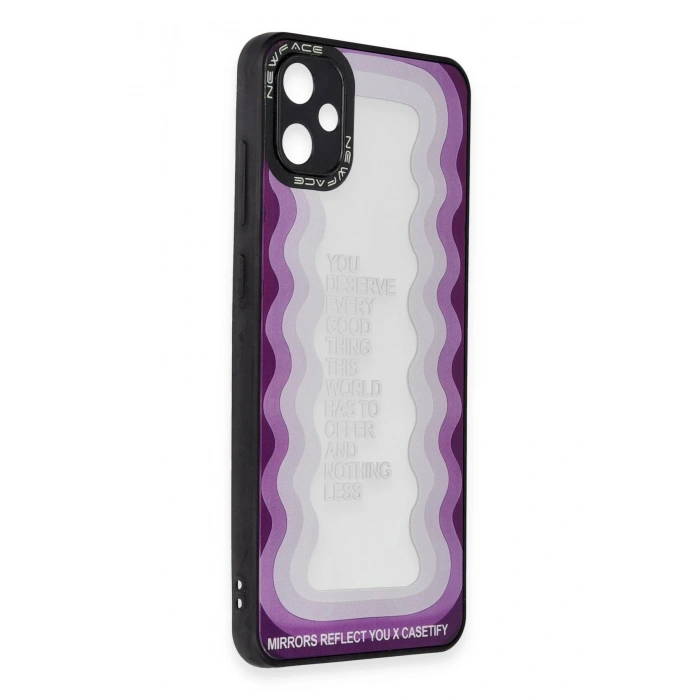 Newface Samsung Galaxy A05 Kılıf Mirror Desenli Kapak - Mirror - 5