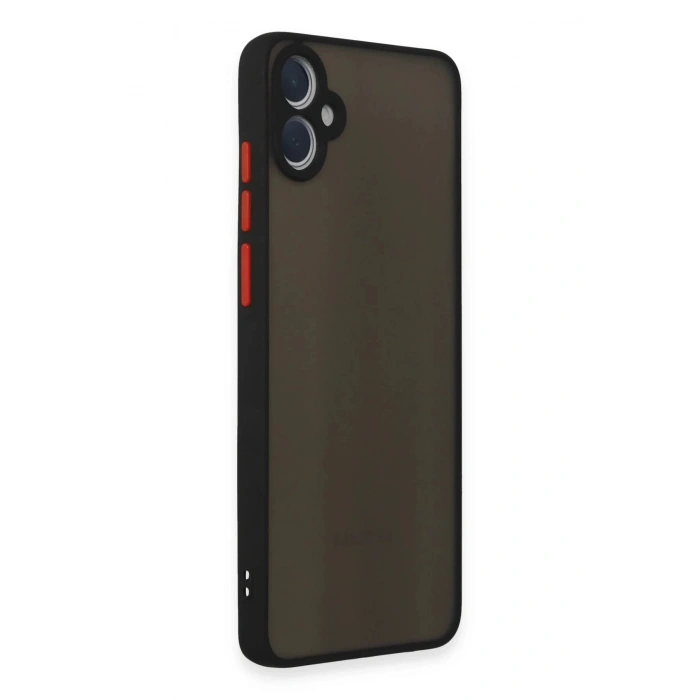 Newface Samsung Galaxy A05 Kılıf Montreal Silikon Kapak - Siyah