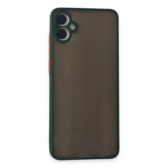 Newface Samsung Galaxy A05 Kılıf Montreal Silikon Kapak - Yeşil