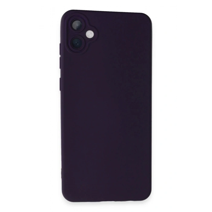 Newface Samsung Galaxy A05 Kılıf Nano içi Kadife Silikon - Mor