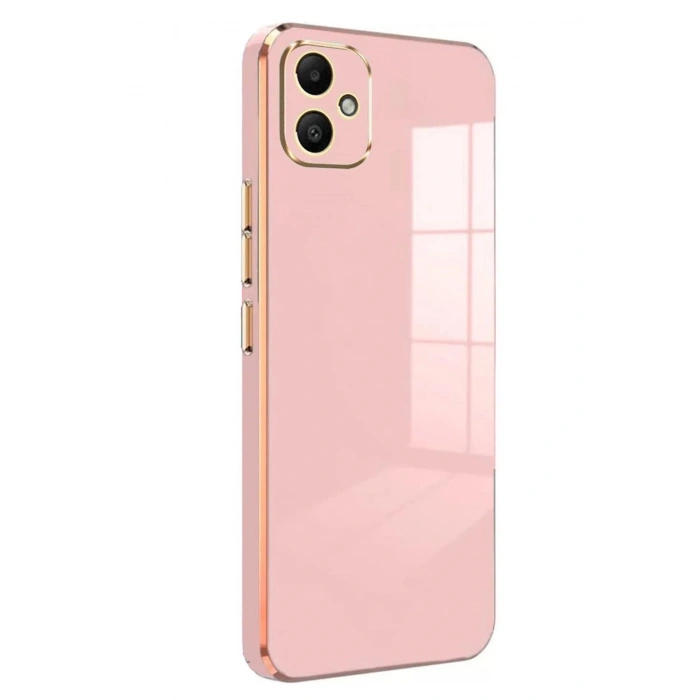 Newface Samsung Galaxy A05 Kılıf Volet Silikon - Pembe