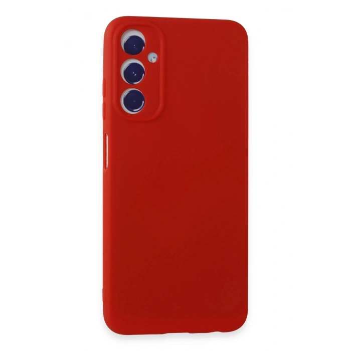 Newface Samsung Galaxy A05S Kılıf First Silikon - Kırmızı