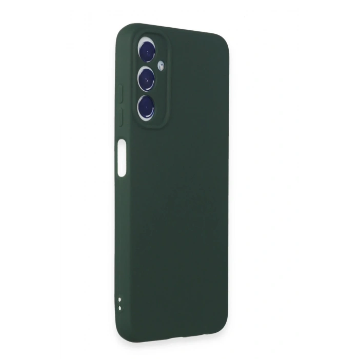 Newface Samsung Galaxy A05S Kılıf First Silikon - Koyu Yeşil