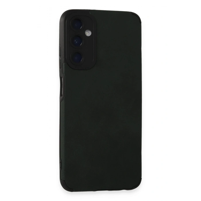 Newface Samsung Galaxy A05S Kılıf Loop Deri Silikon - Yeşil