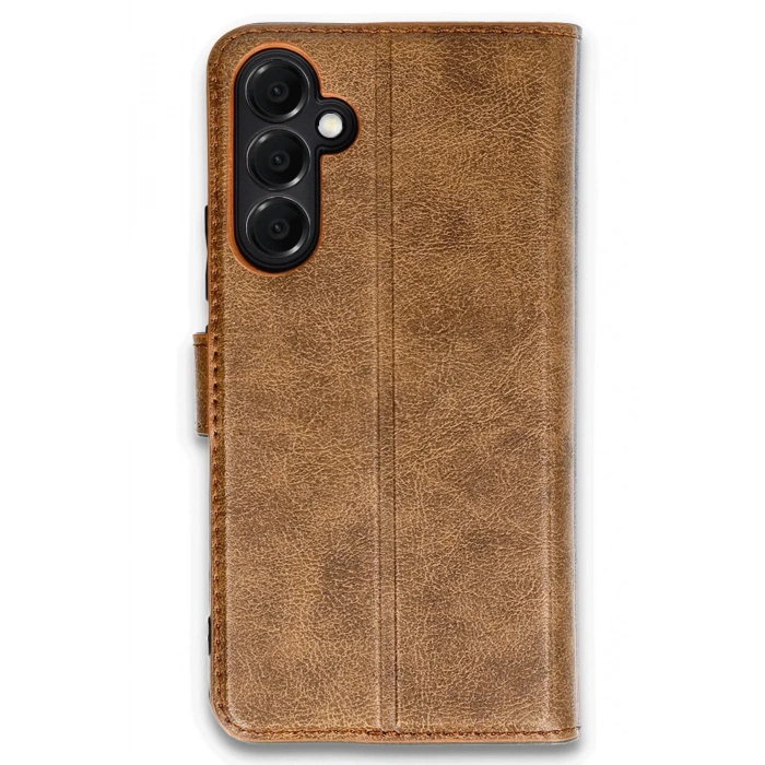 Newface Samsung Galaxy A05S Kılıf Trend S Plus Kapaklı Kılıf - Taba