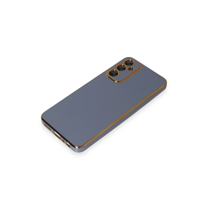 Newface Samsung Galaxy A05S Kılıf Volet Silikon - Mavi