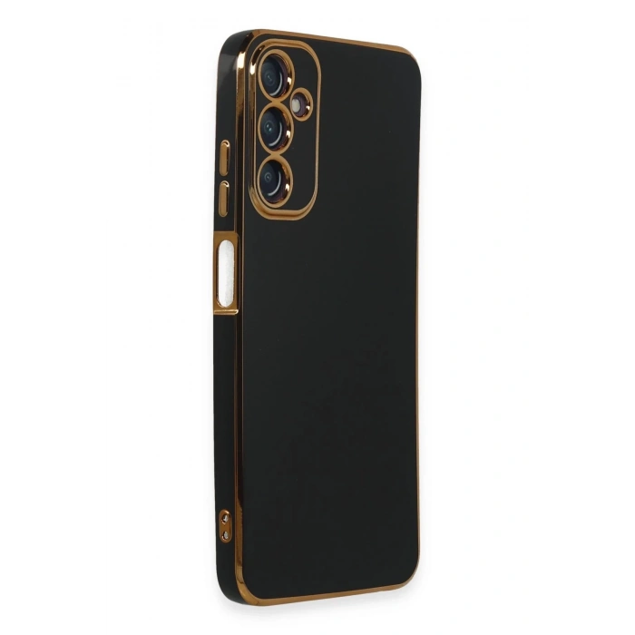 Newface Samsung Galaxy A05S Kılıf Volet Silikon - Siyah