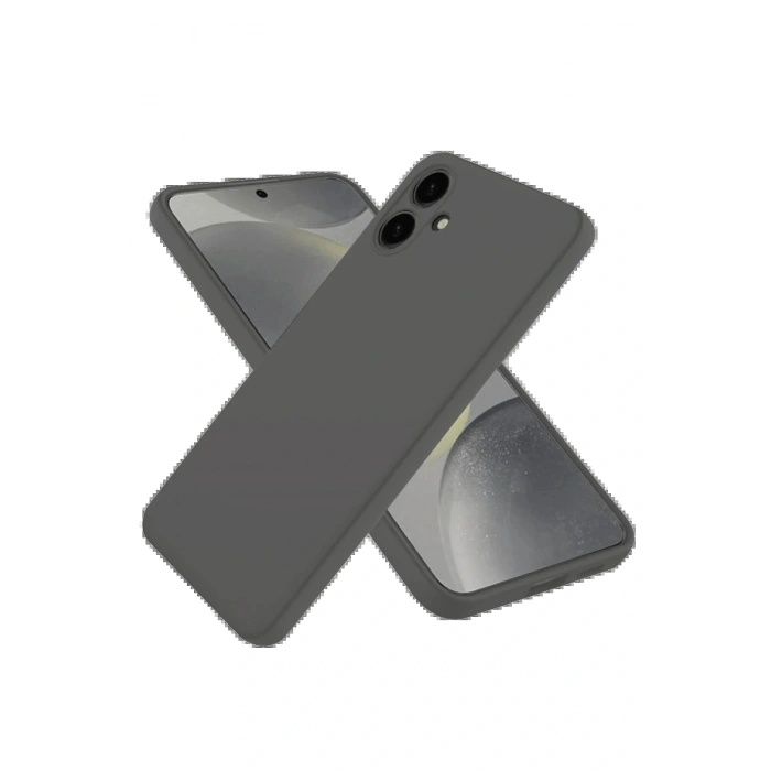 Newface Samsung Galaxy A06 Kılıf First Silikon - Gri