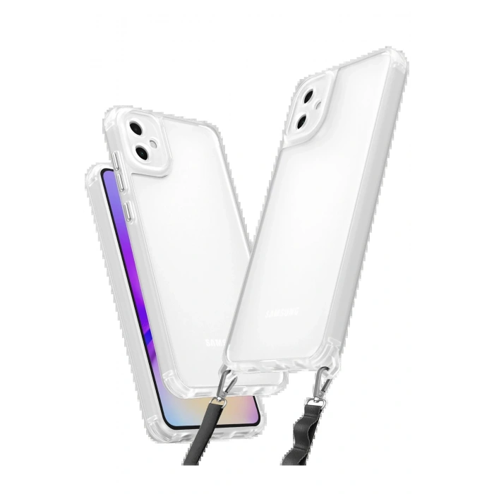 Newface Samsung Galaxy A06 Kılıf Penta Silikon Kılıf - Şeffaf