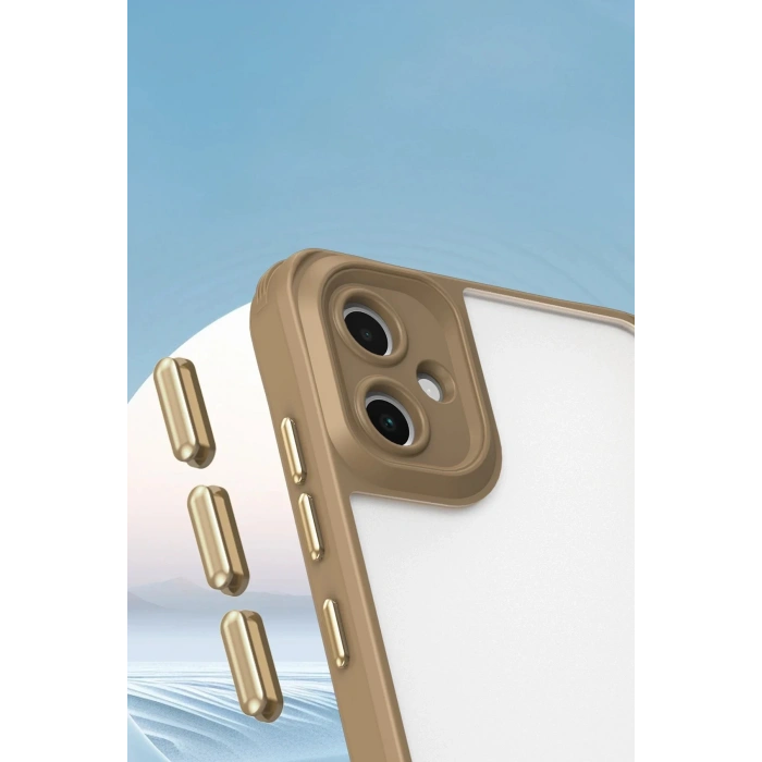 Newface Samsung Galaxy A06 Kılıf Penta Silikon Kılıf - Siyah