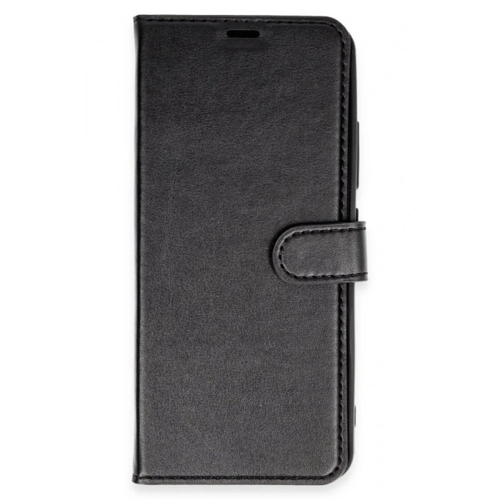 Newface Samsung Galaxy A06 Kılıf Trend S Plus Kapaklı Kılıf - Siyah