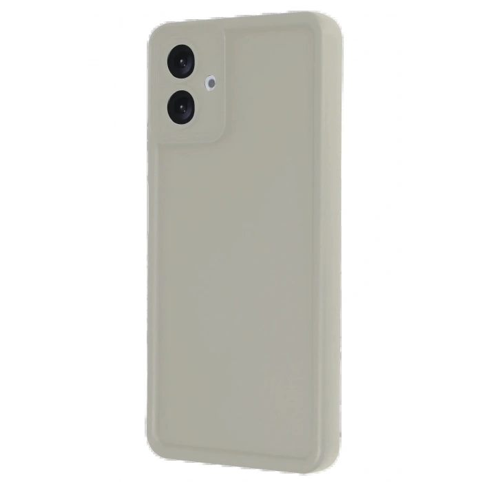 Newface Samsung Galaxy A06 Kılıf Viera Silikon - Krem