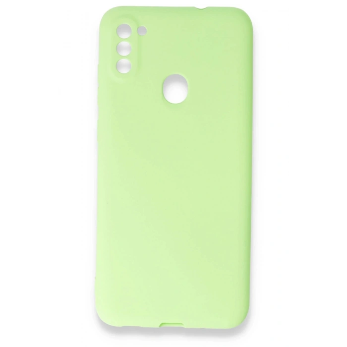 Newface Samsung Galaxy A11 Kılıf First Silikon - Yeşil