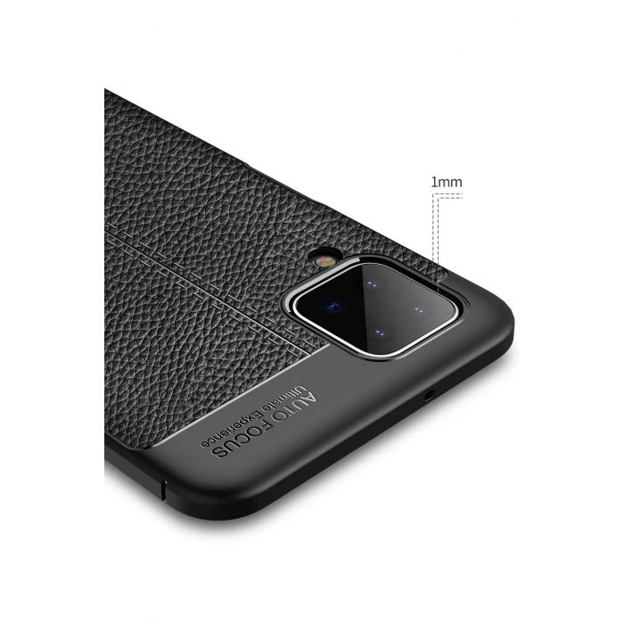 Newface Samsung Galaxy A12 Kılıf Auto Focus Kapak - Kırmızı