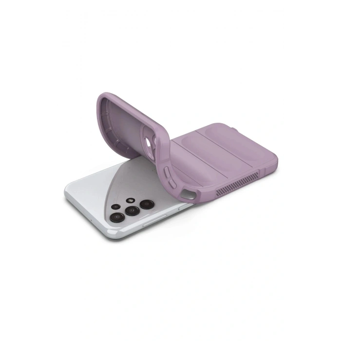 Newface Samsung Galaxy A13 4G Kılıf Optimum Silikon - Mor