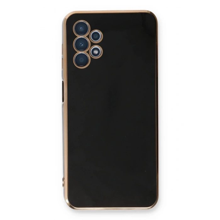 Newface Samsung Galaxy A13 4G Kılıf Volet Silikon - Siyah