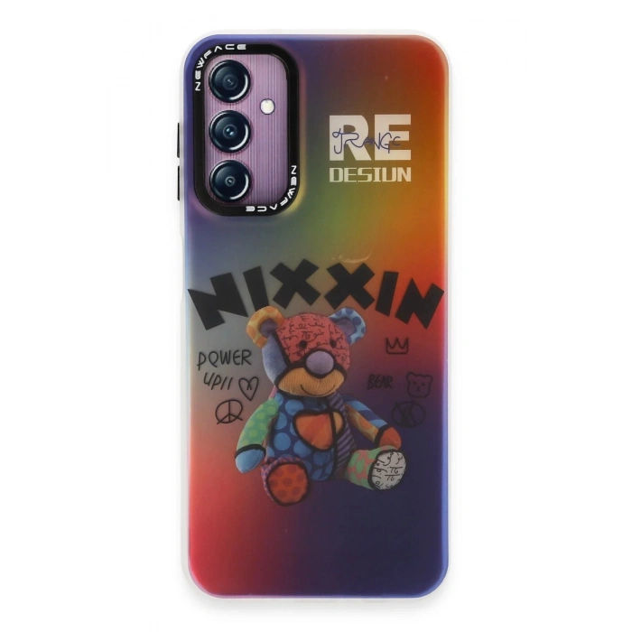 Newface Samsung Galaxy A14 4G Kılıf Estoril Desenli Kapak - Estoril - 11