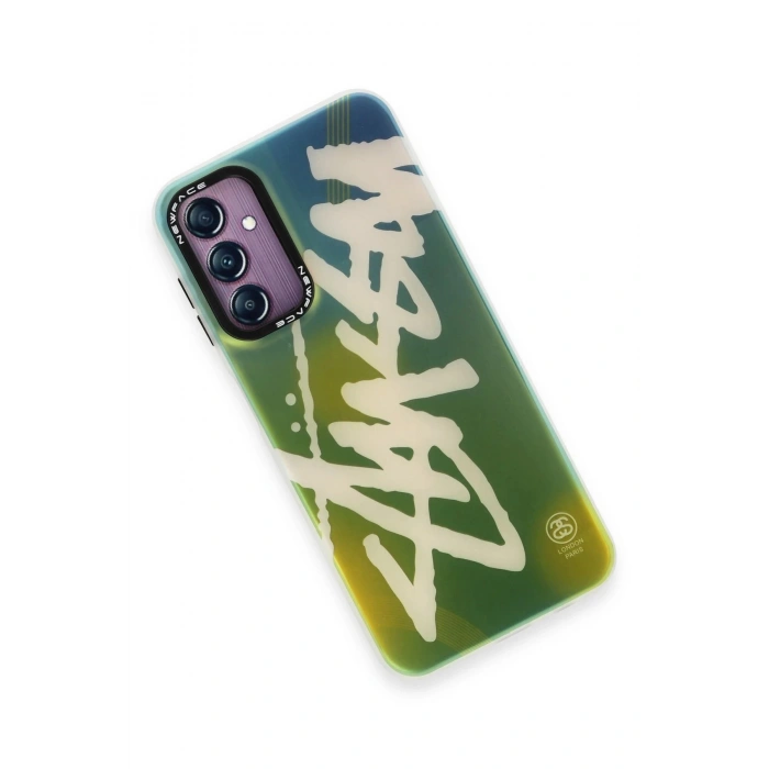 Newface Samsung Galaxy A14 4G Kılıf Estoril Desenli Kapak - Estoril - 2