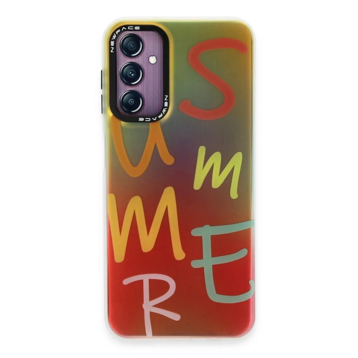 Newface Samsung Galaxy A14 4G Kılıf Estoril Desenli Kapak - Estoril - 3