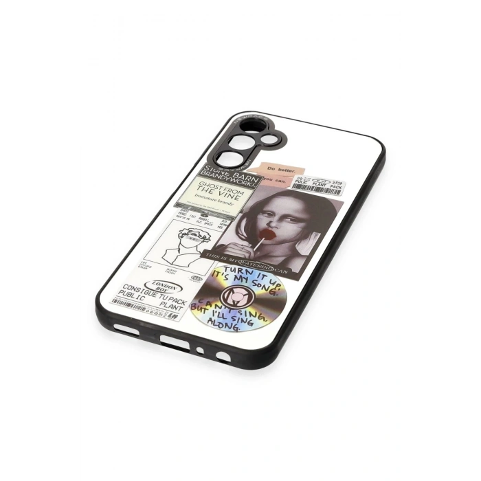 Newface Samsung Galaxy A14 4G Kılıf Mirror Desenli Kapak - Mirror - 2