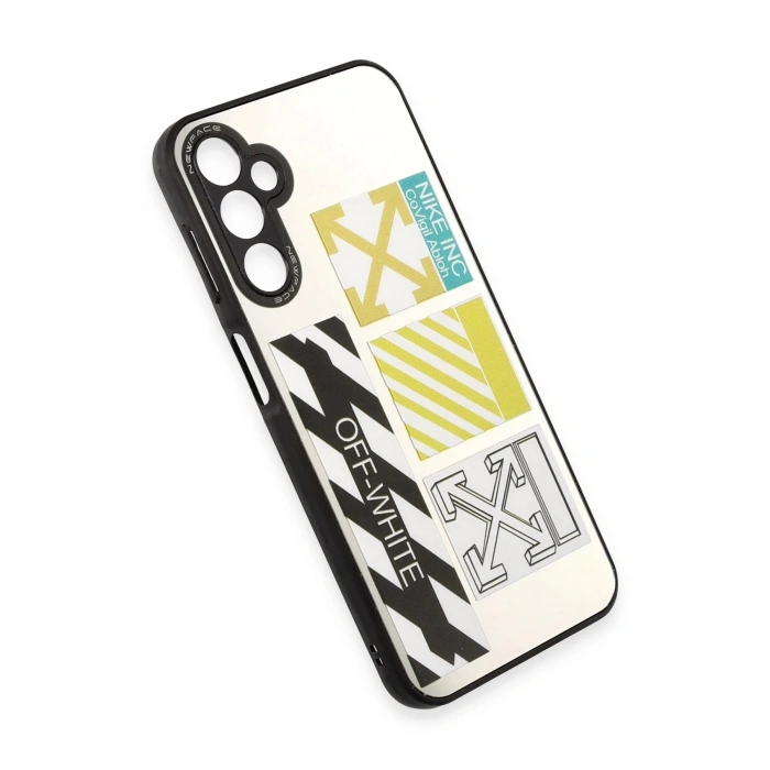 Newface Samsung Galaxy A14 4G Kılıf Mirror Desenli Kapak - Mirror - 6