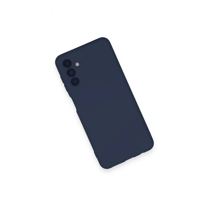 Newface Samsung Galaxy A14 4G Kılıf Nano içi Kadife Silikon - Lacivert