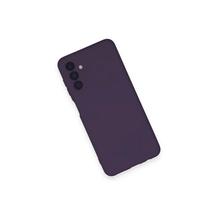 Newface Samsung Galaxy A14 4G Kılıf Nano içi Kadife Silikon - Mor