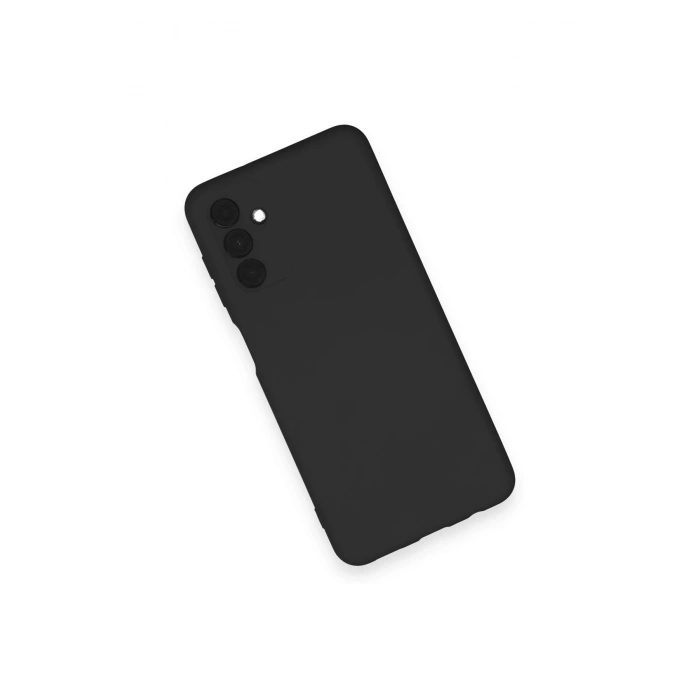 Newface Samsung Galaxy A14 4G Kılıf Nano içi Kadife Silikon - Siyah