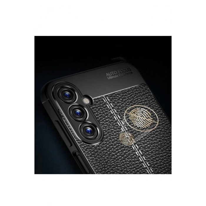 Newface Samsung Galaxy A15 4G Kılıf Auto Focus Kapak - Siyah