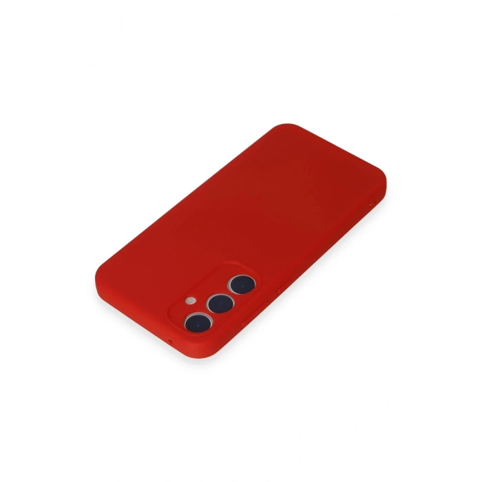 Newface Samsung Galaxy A15 4G Kılıf First Silikon - Kırmızı