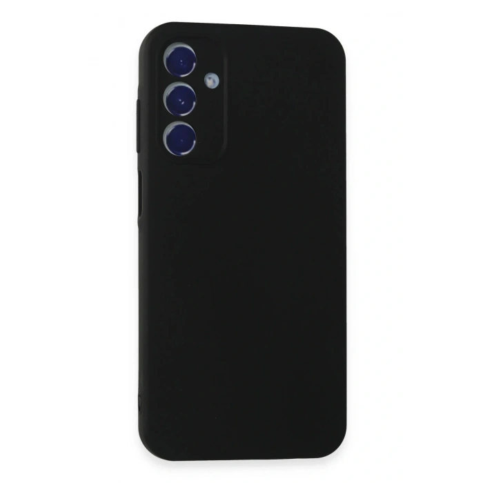 Newface Samsung Galaxy A15 4G Kılıf First Silikon - Siyah