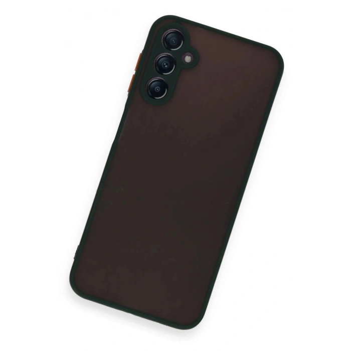 Newface Samsung Galaxy A15 4G Kılıf Montreal Silikon Kapak - Siyah