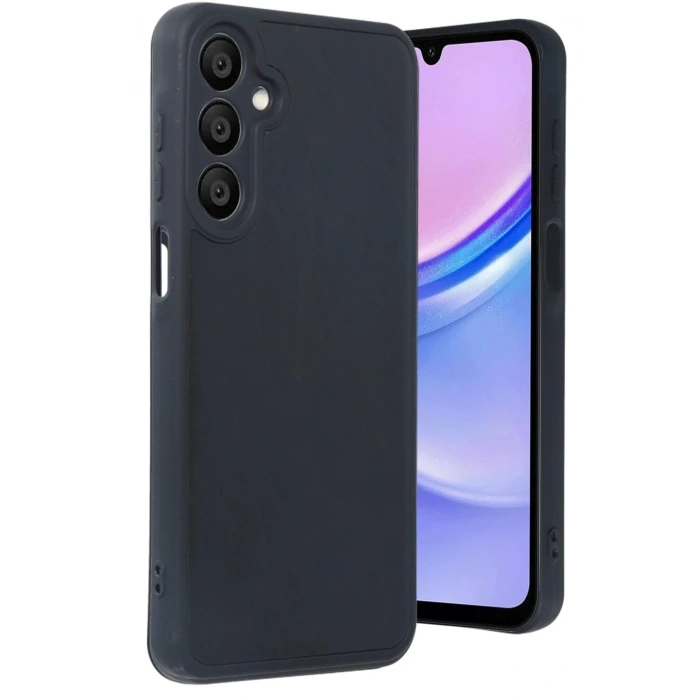 Newface Samsung Galaxy A16 5G Kılıf Aras Deri Kapak - Siyah