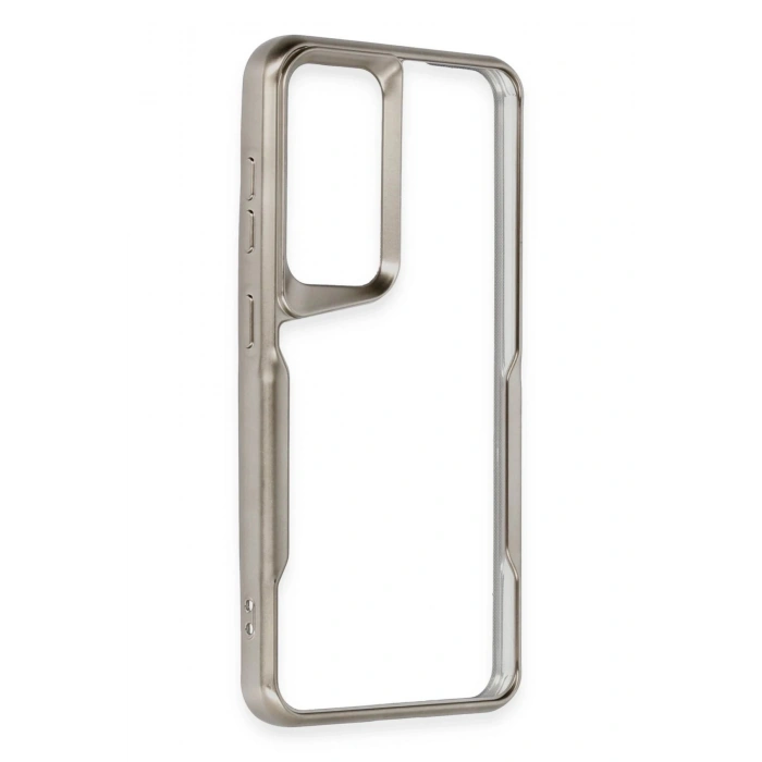 Newface Samsung Galaxy A16 5G Kılıf Boyi Silikon Kapak - Titan Gri